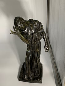 Auguste Rodin "Pierre de Wissant" bronze sculpture