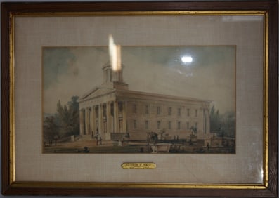 Arthur Fitzwilliam Tait 19th century watercolor painting