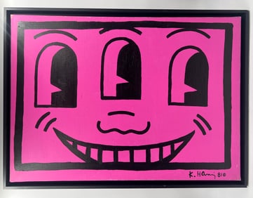 Print signed Keith Haring