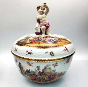 KPM Berlin Porcelain Covered Tureen