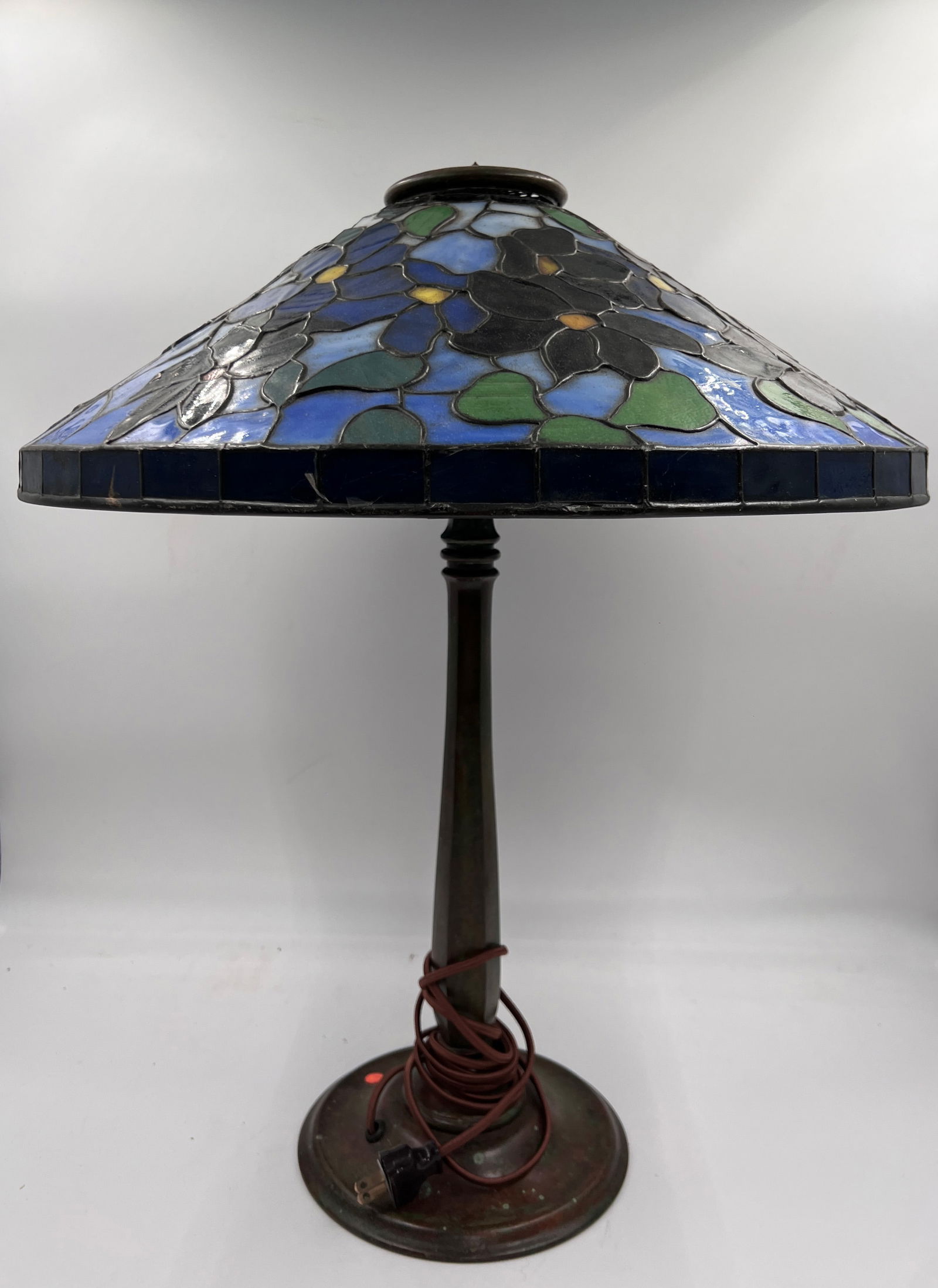 Tiffany Studios New York working table lamp (1 of 5)