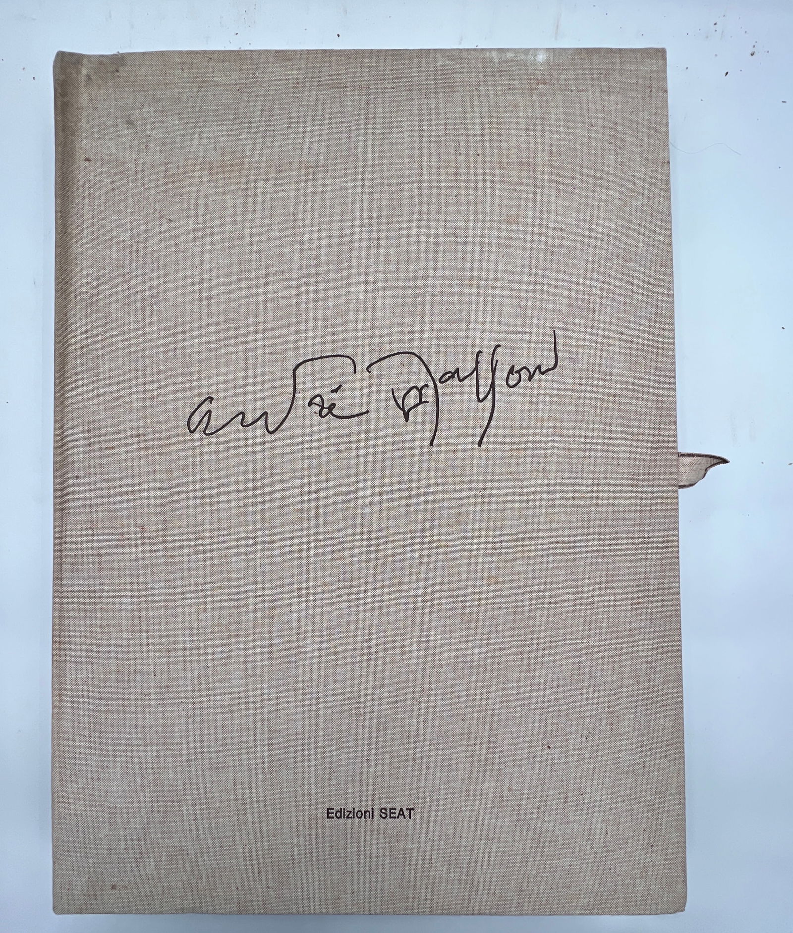 Andre Masson Edizioni Seat Portfolio 60 lithographs: Published 1981. Lithographs - 14.5" x 20.5"