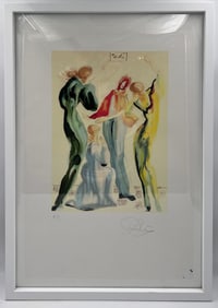 Limited edition lithograph by Salvador Dalí "La Danse" (The Dance)