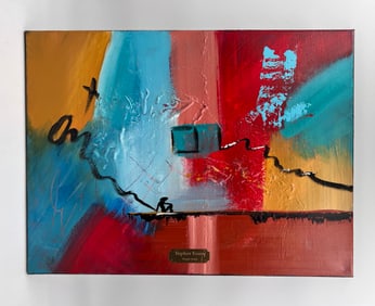 Topher Essex Oil on Canvas Painting