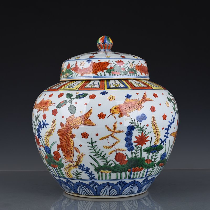Chinese Ming Dynasty Period Porcelain Jar (1 of 12)