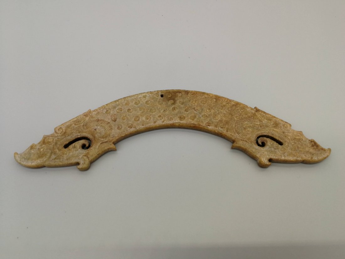 Chinese ancient jade dragon (1 of 2)