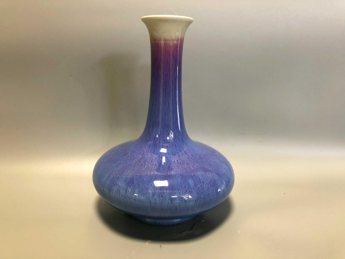 China,Violet Color Glaze Vase (1 of 3)