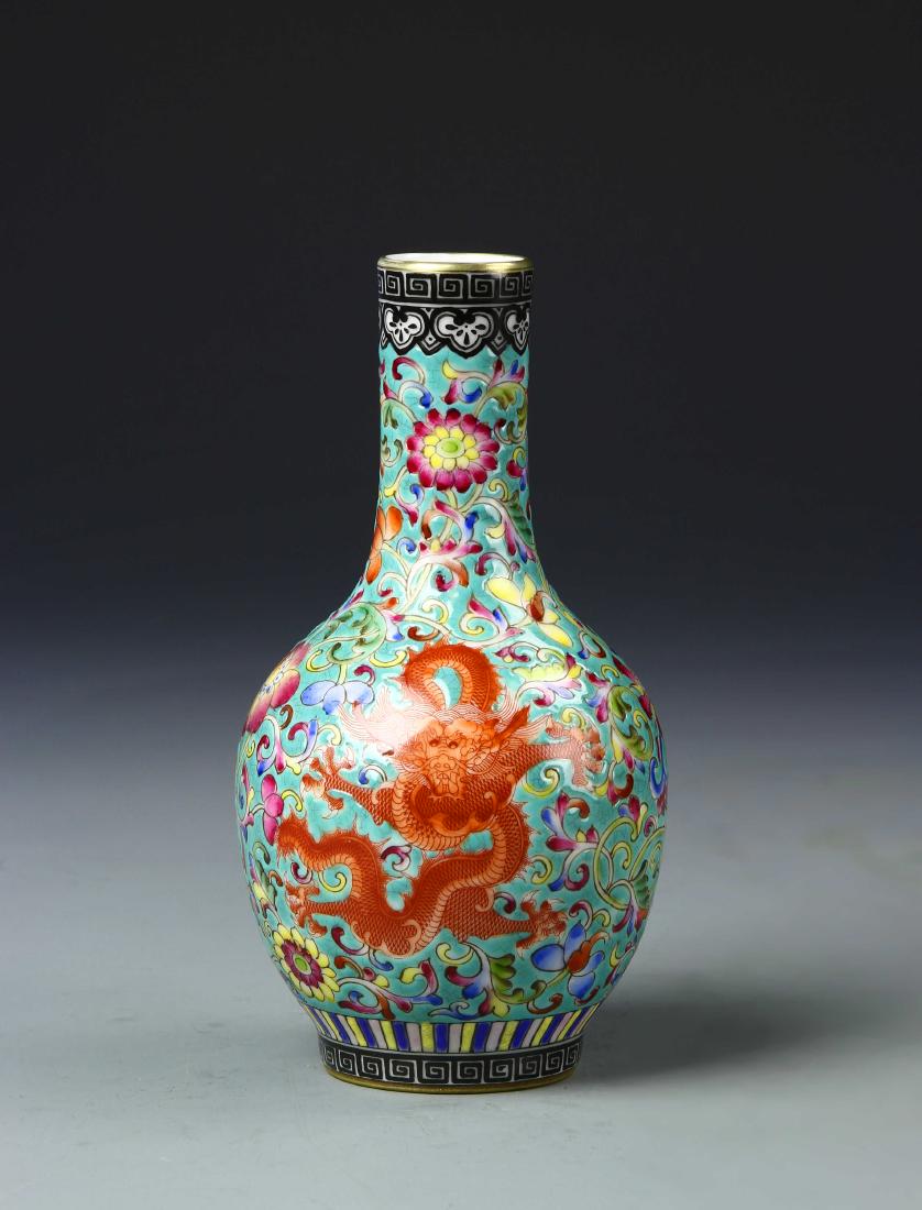 Chinese Famille Rose Vase (1 of 5)