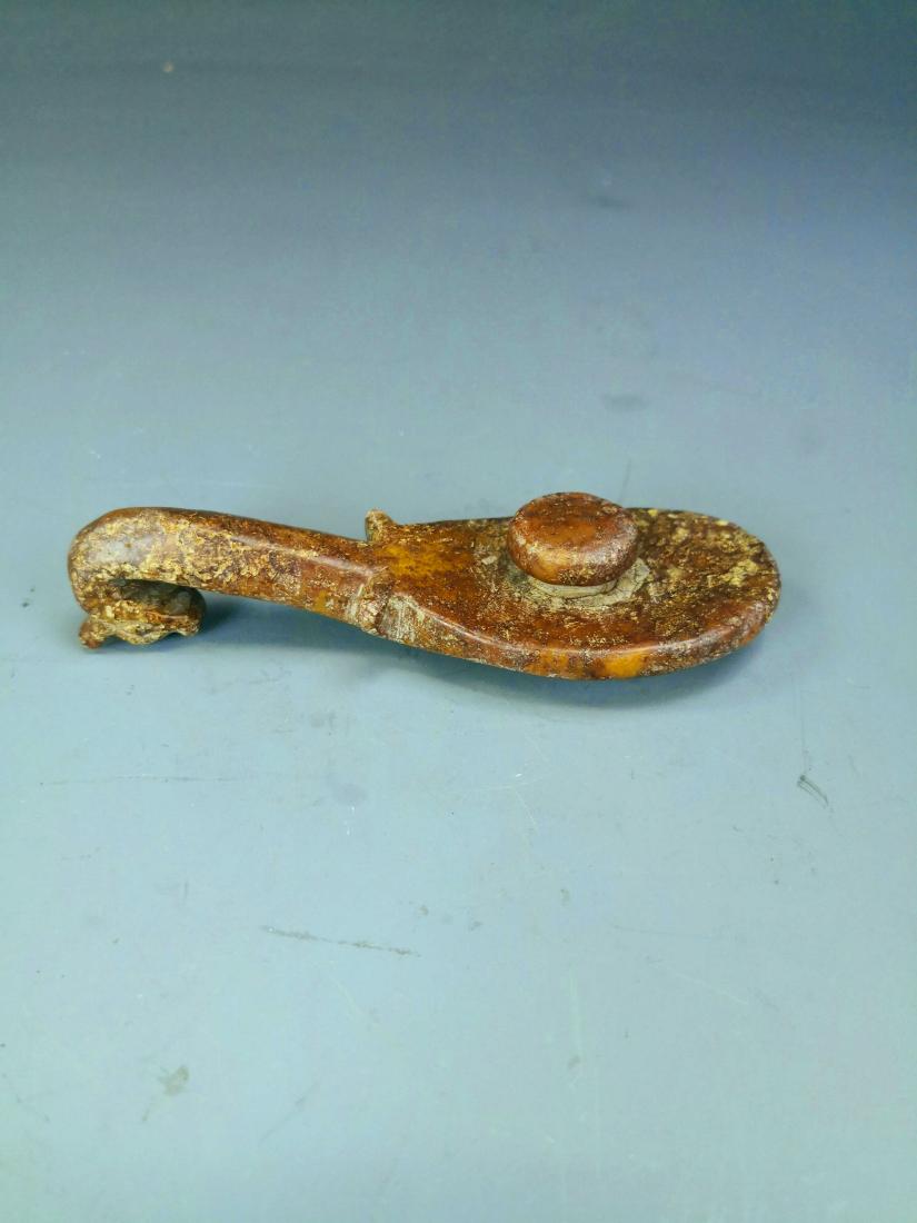 Chinese Jadeite Belt Hook (1 of 5)