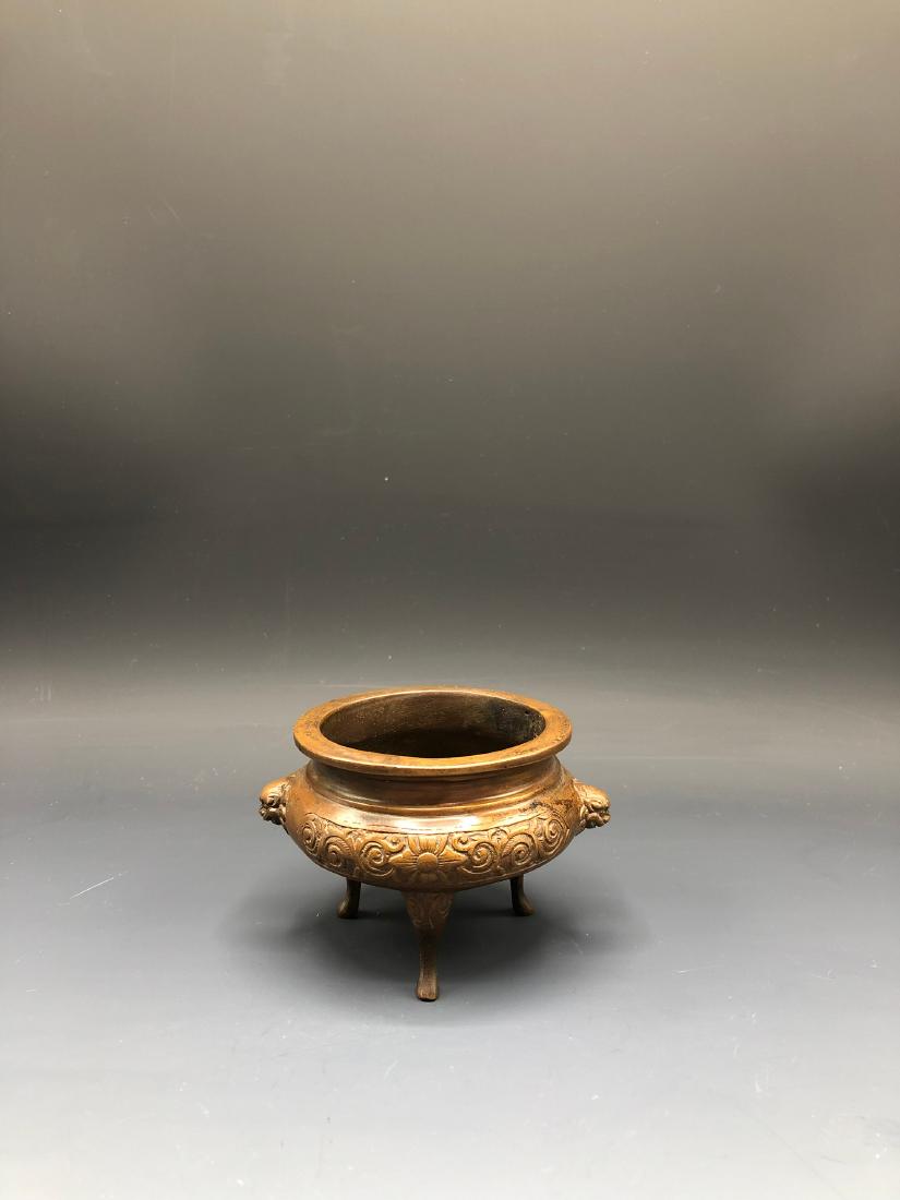 China, Copper Incense Burner (1 of 6)