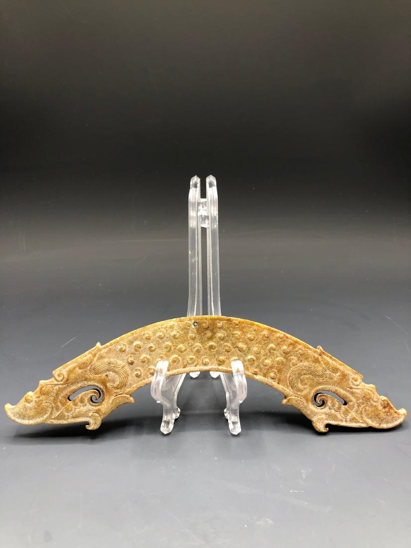 China, Jade Dragon Lines Item (1 of 2)