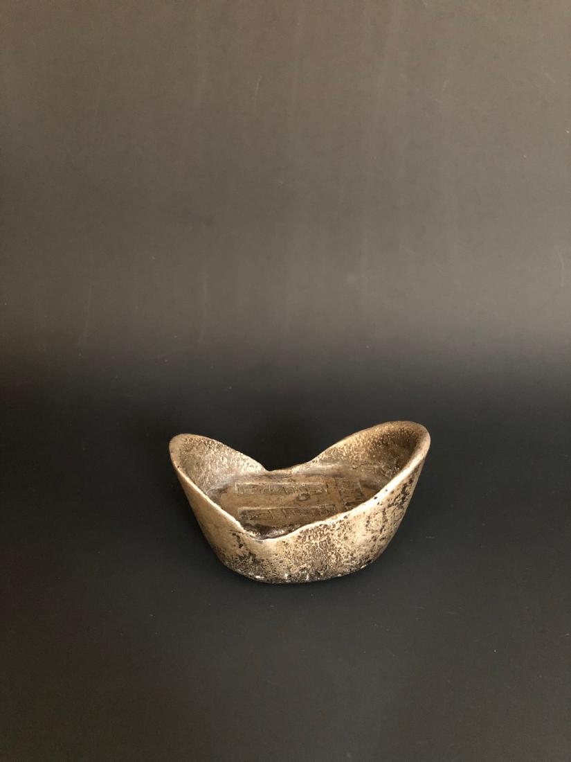 Chinese Silver Ingot (1 of 3)