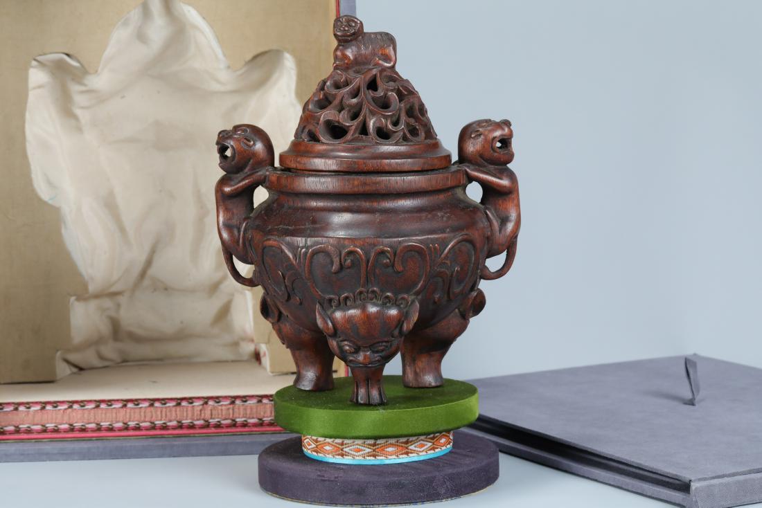 China, Chen Xiang Wood Incense Burner (1 of 9)