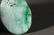 CHINESE JADEITE CARVING 'LYCHEE' ABSTINENCE PLAQUE - 5