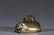 A CHINESE GOLD INLAID COPPER 'TIGER' PAPERWEIGHT - 2
