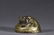 A CHINESE GOLD INLAID COPPER 'TIGER' PAPERWEIGHT - 3