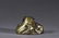 A CHINESE GOLD INLAID COPPER 'TIGER' PAPERWEIGHT - 4