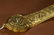 WHITE JADE CARVING INLAID GILT BRONZE RUYI SCEPTER - 11