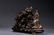 CHINESE CARVED ZITAN 'CHI-DRAGON' CENSER ORNAMENT - 2