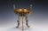 CHINESE GILT BRONZE CLOISONNE TRIPOD CENSER - 8