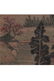 INK AND COLOR PAINTING OF DWELLINGS ON RIVER BANK - 3