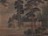 INK AND COLOR PAINTING OF DWELLINGS ON RIVER BANK - 9