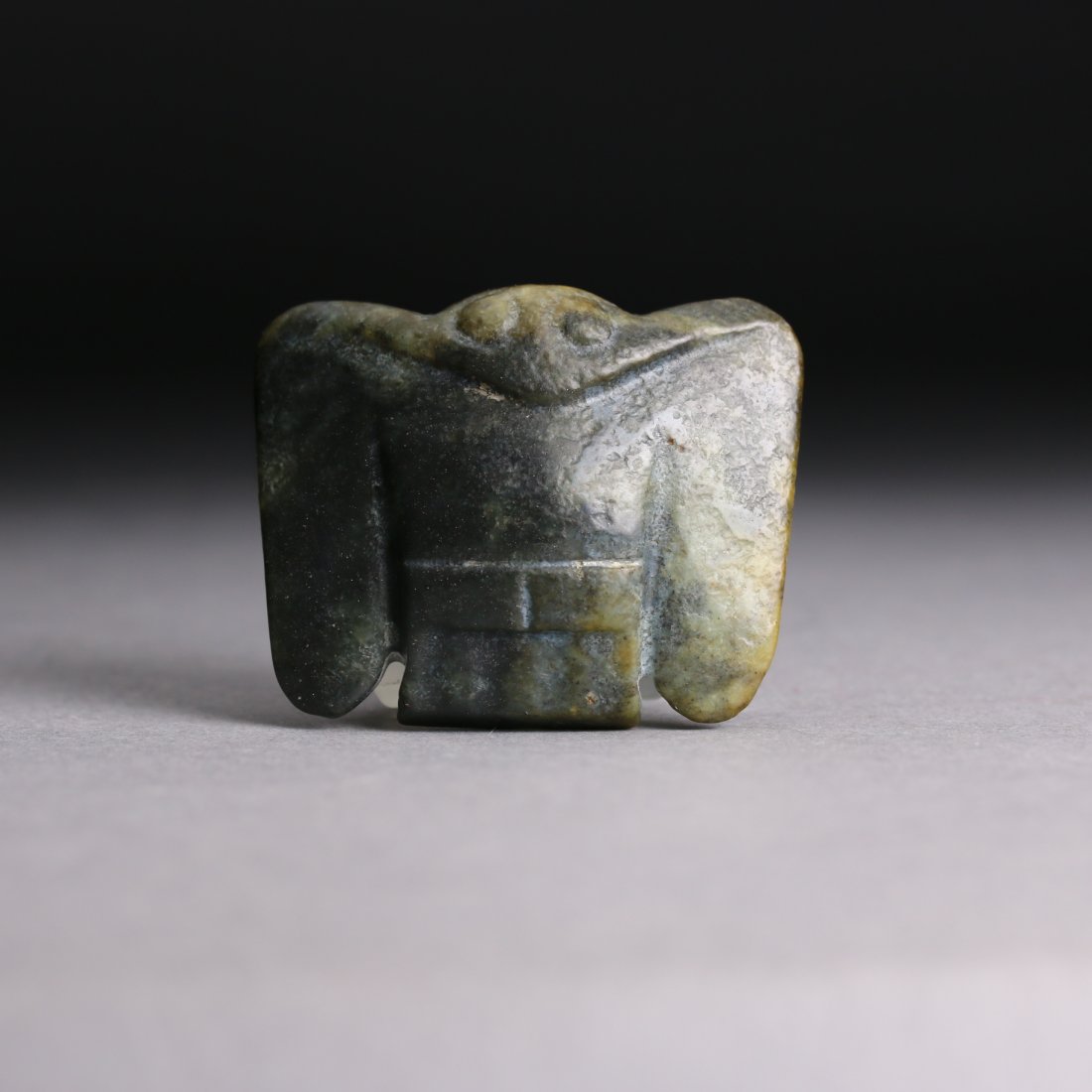 A Chinese Hongshan Cultral Jade Cicada (1 of 2)