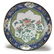 A Chinese Enameled copper dish,Qing Dynasty