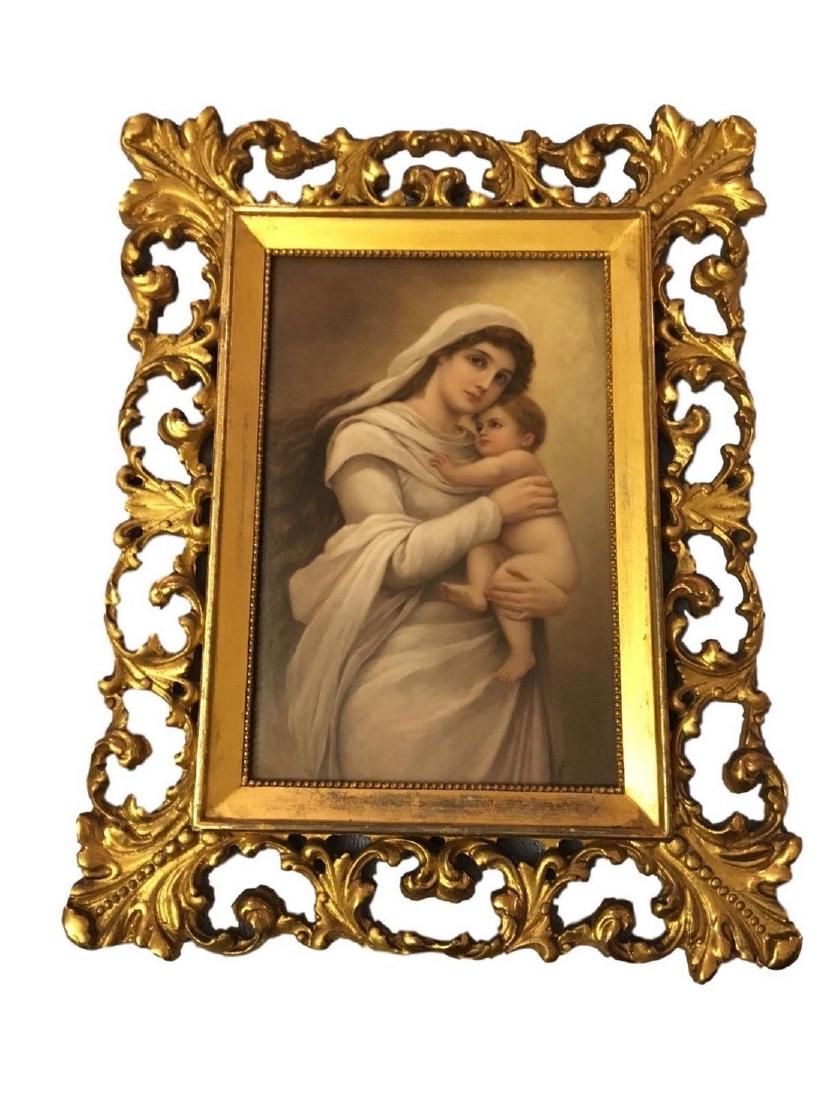 Museum Quality Antique KPM Hand Painted Portrait (1 of 4)