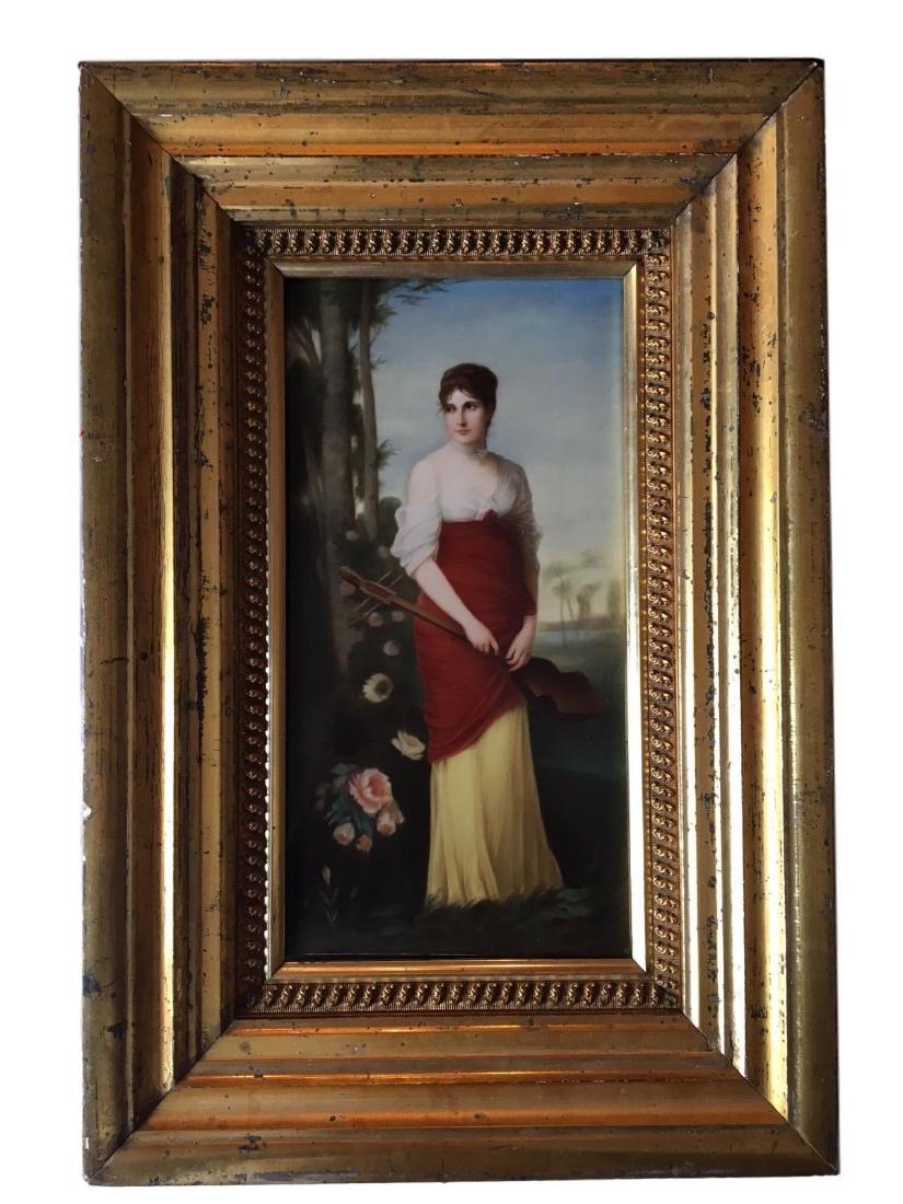 Museum Quality Antique KPM Porcelain Plaque (1 of 3)
