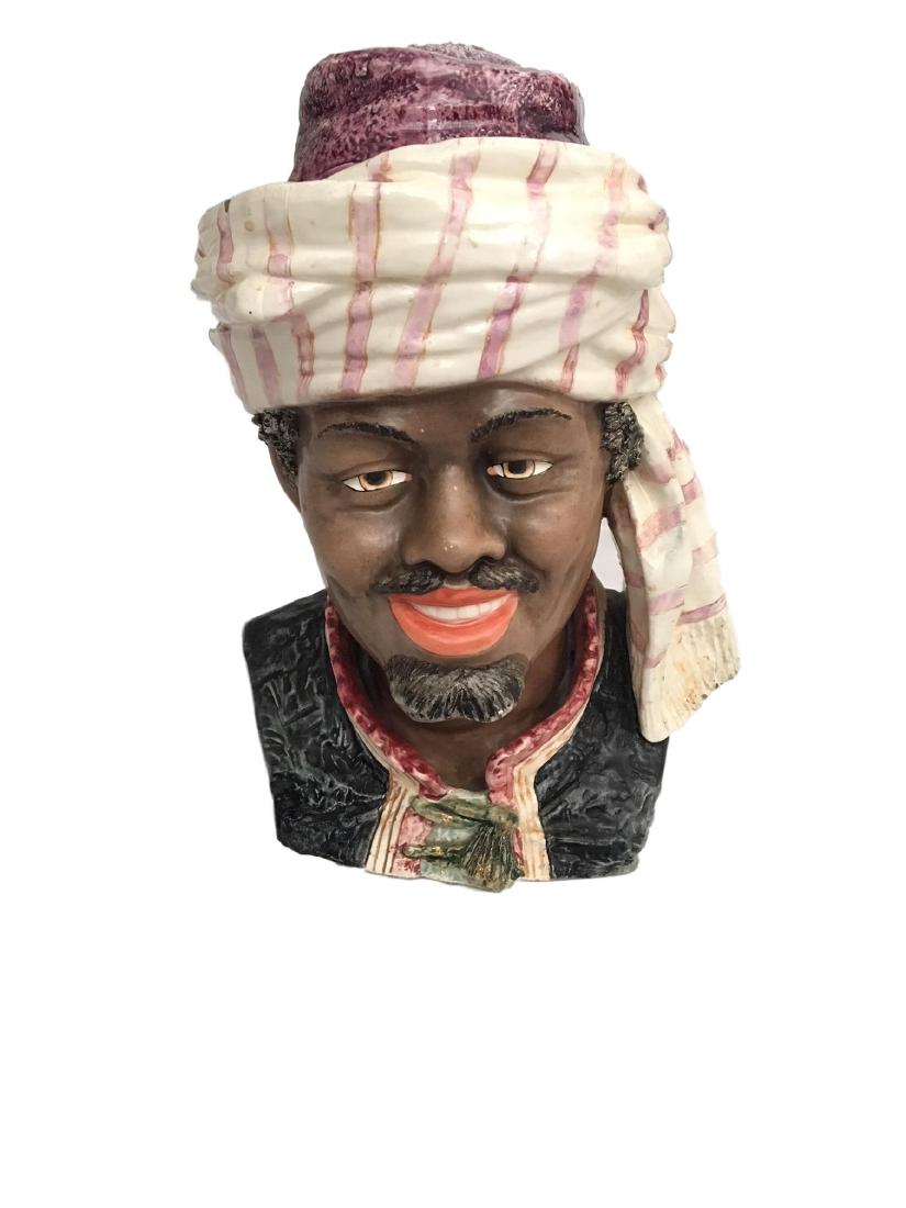 Rare Antique Arab Majolica Old Paris Humidor (1 of 1)