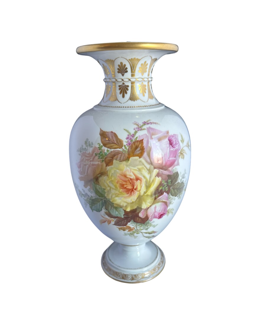Antique KPM porcleian flower vases (1 of 5)