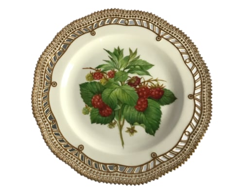 Antique Royal Copenhagen Porcelain Fruit Plate (1 of 1)