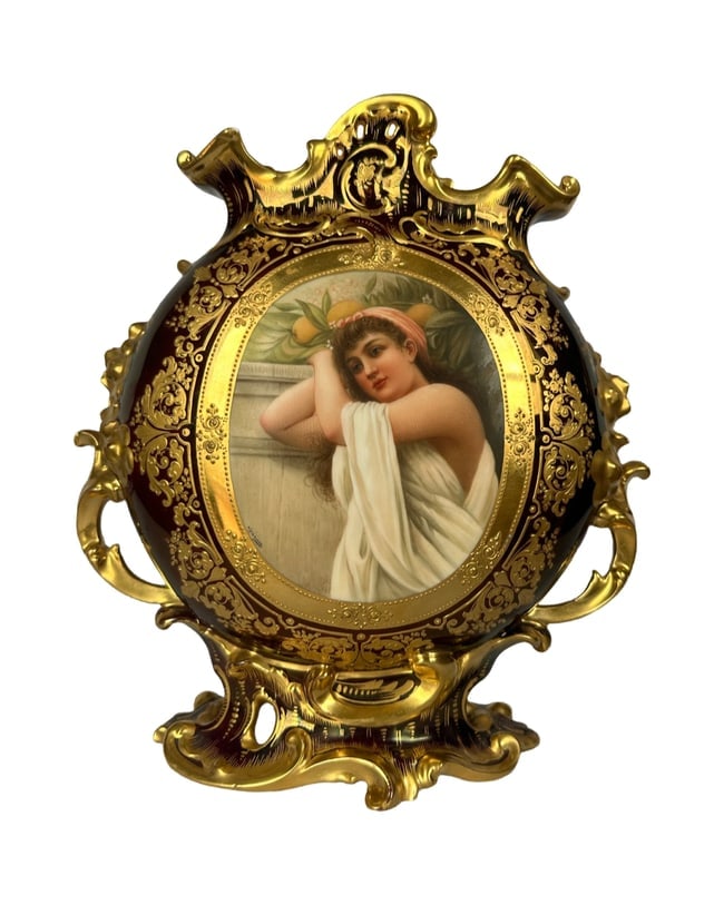 Antique Royal vienna vase wagner (1 of 7)