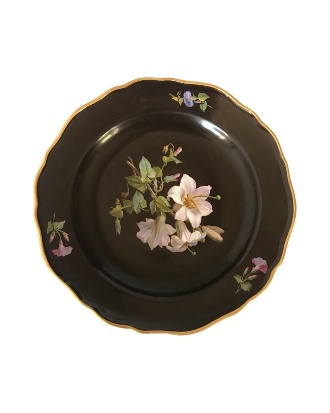 Antique Meissen plate Braunsdorf (1 of 4)