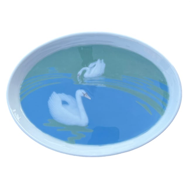 MEISSEN ART NOUVEAU PLAQUE BY HENTSCHEL PATE-SUR-PATE (1 of 8)