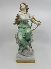 Antique Meissen Figure of Loreley