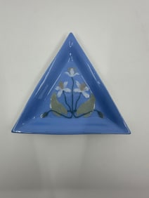 RARE ANTIQUE MEISSEN PATE SUR PATE TRAY