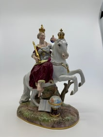 Meissen figure depicting Europe