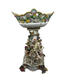 Antique Meissen centerpiece
