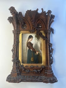 ANTIQUE KPM PORCELAIN PLAQUE
