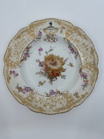 Antique KPM Floral Plate
