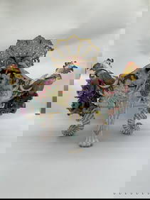 A large Meissen figural quadrupod shaped lemon basket (1 of 19)