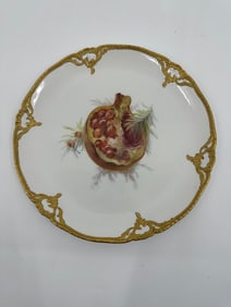 ANTIQUE KPM PORCELAIN FRUIT PLATE