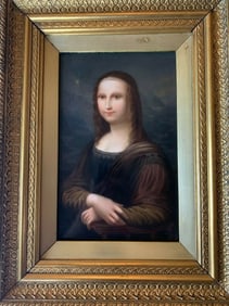 MONUMENTAL ANTIQUE KPM PORCELAIN PORTRAIT PLAQUE