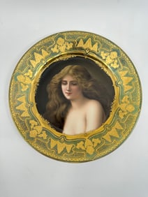 Royal Vienna Painted Porcelain Plate
