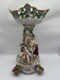 Antique Meissen centerpiece