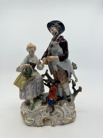 Meissen Porcelain Figural Group
