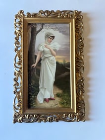 Antique KPM Plaque of Spring