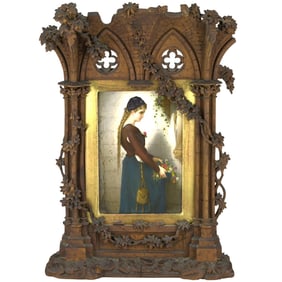 ANTIQUE KPM PORCELAIN PLAQUE